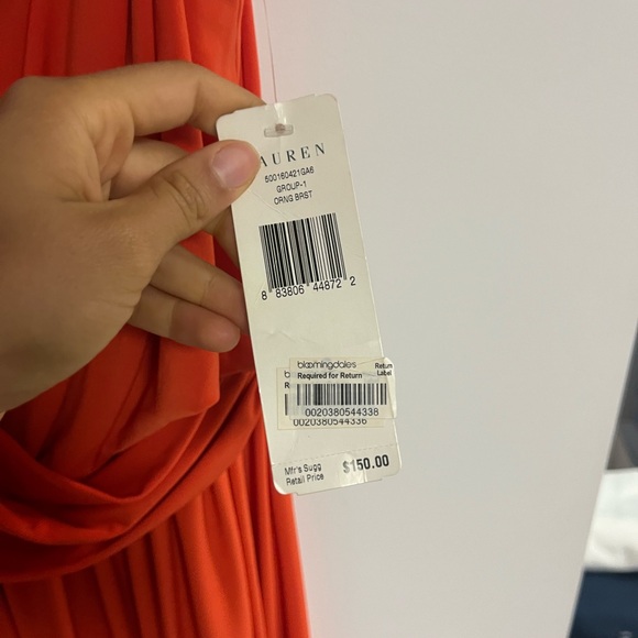 Red Ralph Lauren Summer Dress - Picture 4 of 5